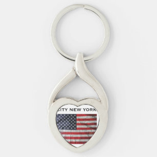 LABEL VAN NEW YORK SLEUTELHANGER