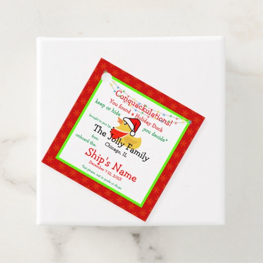 Label van Vakantiedruiswagen (In situ)