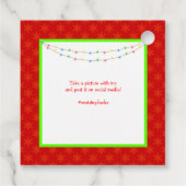 Label van Vakantiedruiswagen (Achterkant)