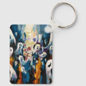 Label van verschijning sleutelhanger (Achterkant)