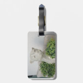 Label van vliegende katten bagagelabel (Achterkant verticaal)