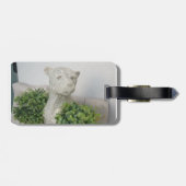 Label van vliegende katten bagagelabel (Achterkant horizontaal)