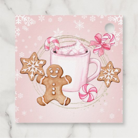 Label van warme chocoladebom (Achterkant)