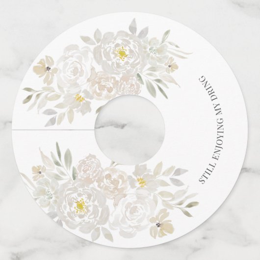 Label van witte Waterverf (Achterkant)