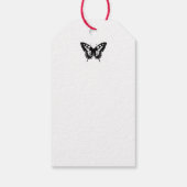 Label VERPLICHTEN MET ANTIEK LACE-NAAM VERLATEN Cadeaulabel (Achterkant)