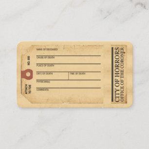 Label visitekaartje