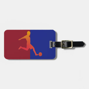 Label Voetbal Bagagelabel