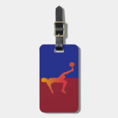 Label Voetbal Bagagelabel (Voorkant verticaal)