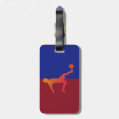 Label Voetbal Bagagelabel (Achterkant verticaal)
