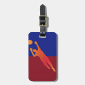 Label Voetbal Bagagelabel (Voorkant verticaal)