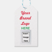 Label voor bedrijfsslipweergave - Gift Hang Cadeaulabel (Voorkant)