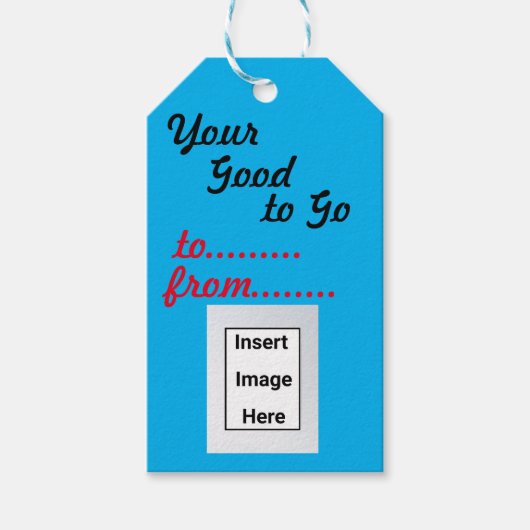 Label voor bedrijfsslipweergave - Gift Hang Cadeaulabel (Voorkant)