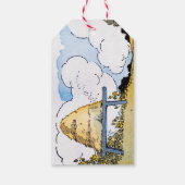 Label voor bijenkorven voor honing cadeaulabel (Achterkant)