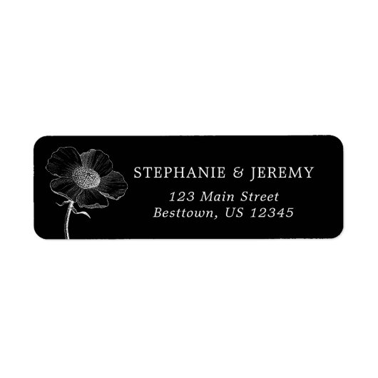  label voor botanische lijn Art-adres (Voorkant)