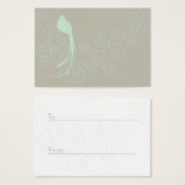 Label voor cadeau voor alle doeleinden visitekaartje (Voorkant /achterkant)