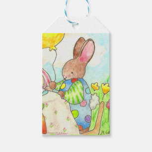 Label voor cadeau voor party Bunny Cadeaulabel