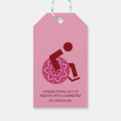 LABEL VOOR DE GEBRUIKER VAN DE WIELVOORZITTER CADEAULABEL (Achterkant)