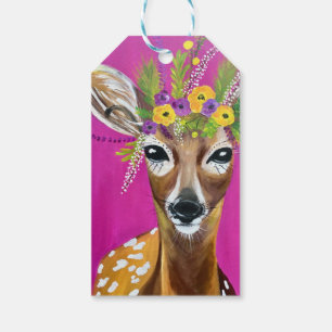 Label voor Deer Cft Cadeaulabel