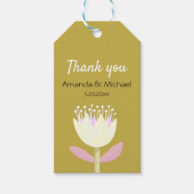 Label voor Floral Wedding