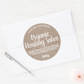 label voor genezingsbalm (Envelop)