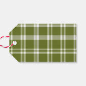 Label voor groene feestdagen Prettige feestdagen c Cadeaulabel (Achterkant Horizontaal)