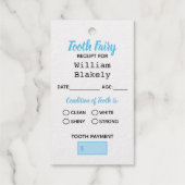 Label voor het ontvangen van een aangepast Tooth F (Achterkant)