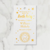 Label voor het ontvangen van een aangepast Tooth F (Voorkant)