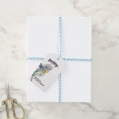 Label voor het ontwerpen van vlindervelden cadeaulabel (Met Touw)