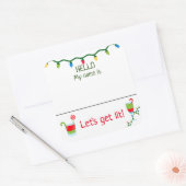 Label voor kerstcadeaubonbons (Envelop)