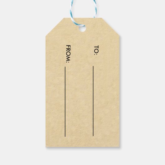  Label voor kerstcadeaus Cadeaulabel (Achterkant)