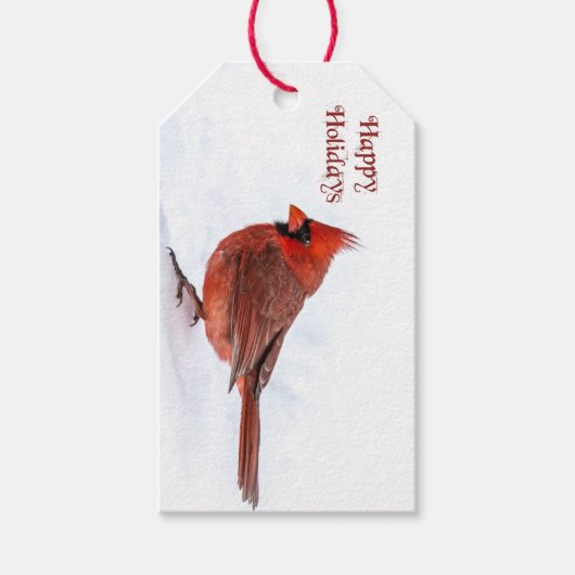 Label voor kerstcadeautjes cadeaulabel (Voorkant)