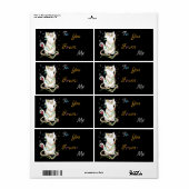 Label voor kerstmis Mess Gift (Full Sheet)