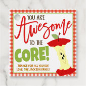 Label voor leerkrachten (Voorkant)