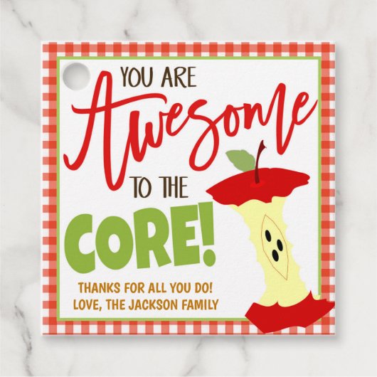 Label voor leerkrachten (Voorkant)