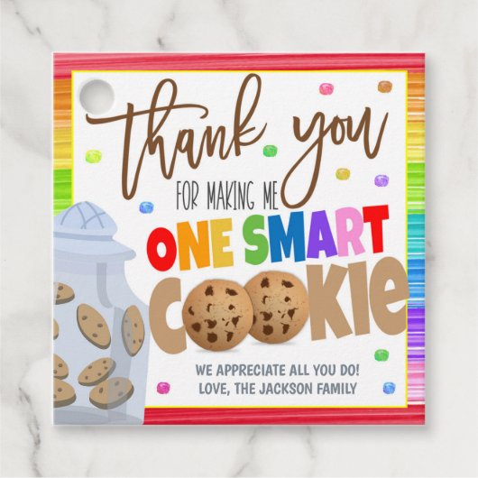 Label voor leerkrachten (Voorkant)