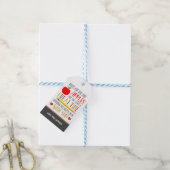 Label voor leerkrachten cadeaulabel (Met Touw)