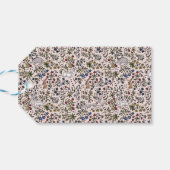 Label voor middeleeuwse geit en molen cadeaulabel (Achterkant Horizontaal)