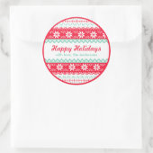 Label voor noordse patrooncadeautjes | PRETTIGE FE (Tas)