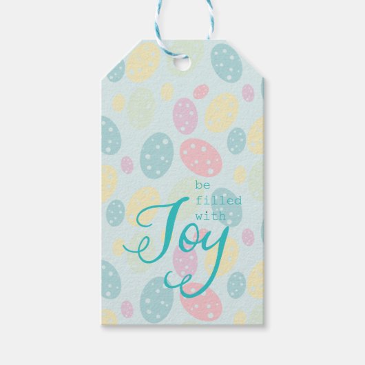 Label voor paasjacht cadeaulabel (Voorkant)