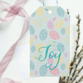 Label voor paasjacht cadeaulabel