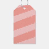 Label voor paasmakerij, geverfd cadeaulabel (Achterkant)