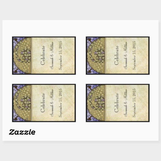 label voor pacock Weddenschap Wijn (Vel)