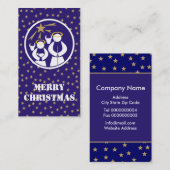 Label voor prettige kerstcadeaus (Voorkant / Achterkant)