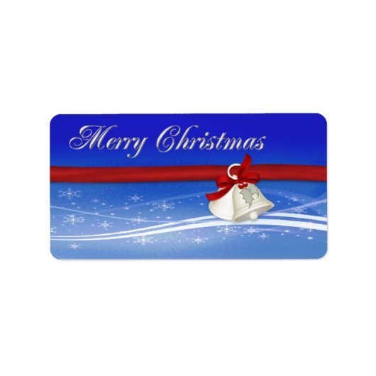 Label voor prettige kerstcadeaus (Voorkant)