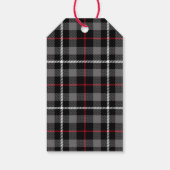 Label voor prettige kerstfeestdagen cadeaulabel (Achterkant)