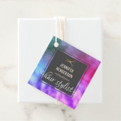 Label voor productcontact met haarstylist (In situ)