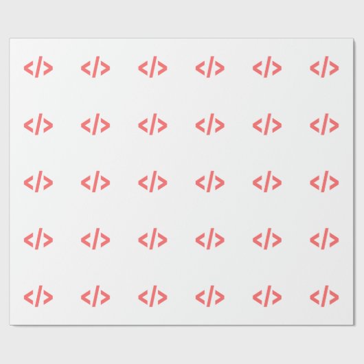 Label voor programmering cadeaupapier (Vlak)