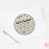  label voor recirculatiekanaal (Envelop)