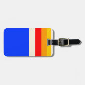 label voor retrorefbijtreizen bagagelabel (Voorkant horizontaal)