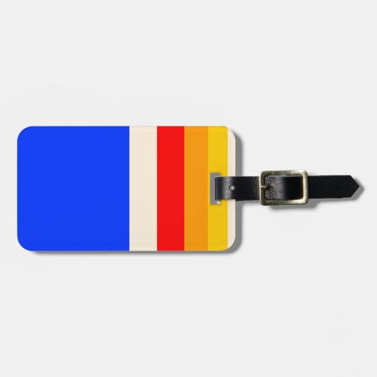 label voor retrorefbijtreizen bagagelabel (Voorkant horizontaal)